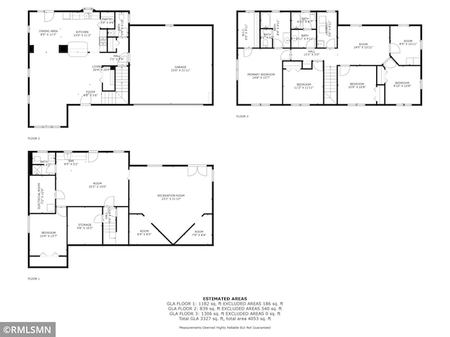 2117 Oakridge St, Saint Paul, MN 55119 - view of property floor plan