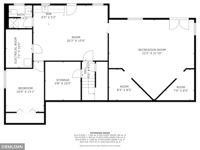 2117 Oakridge St, Saint Paul, MN 55119 - view of property floor plan