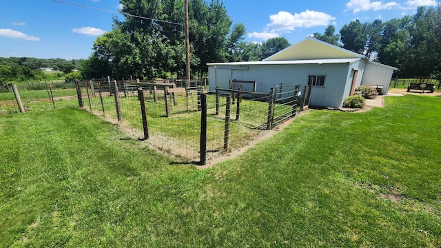 511 4th St W, Jasper, MN 56144 - view of yard with an outbuilding and an exterior structure