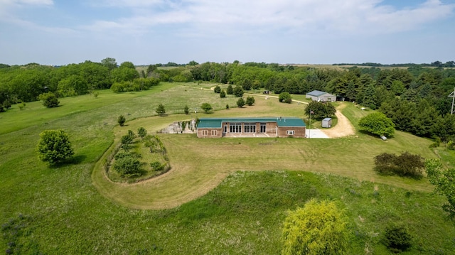 21555 699th St, Wabasha, MN 55981 - aerial view of property and surrounding area featuring rural landscape