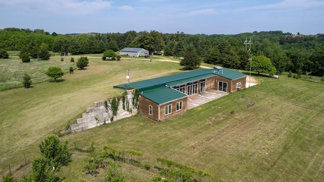 21555 699th St, Wabasha, MN 55981 - aerial view of sparsely populated area featuring a forest