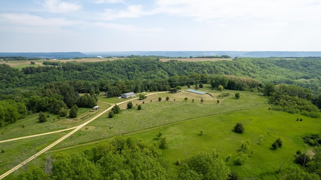 21555 699th St, Wabasha, MN 55981 - aerial view of sparsely populated area featuring a forest