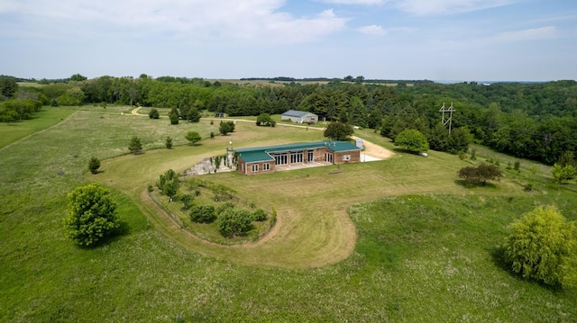 21555 699th St, Wabasha, MN 55981 - view of rural area featuring a heavily wooded area