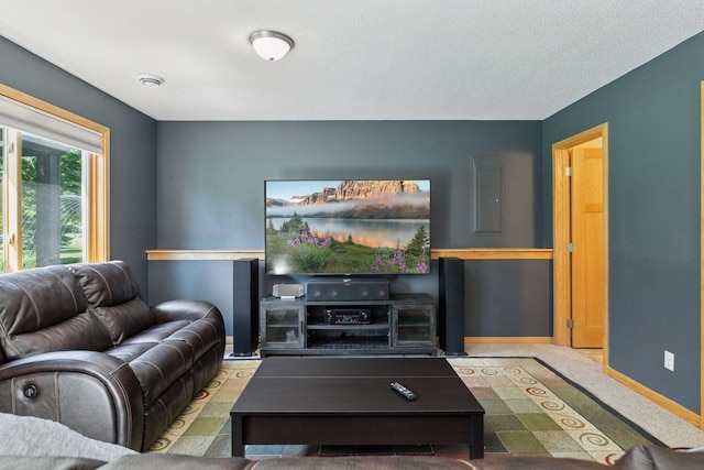 15450 Goodview Ave N, Hugo, MN 55038 - living area with baseboards and carpet flooring