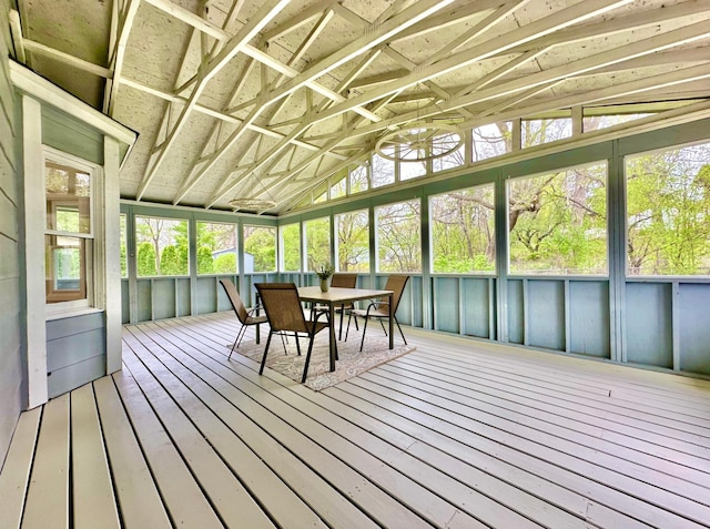 809 Wagon Wheel Trl, Mendota Heights, MN 55120 - sunroom / solarium with vaulted ceiling