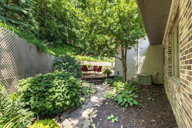 6317 Oak Meadow Ln NW, Rochester, MN 55901 - view of yard featuring a deck