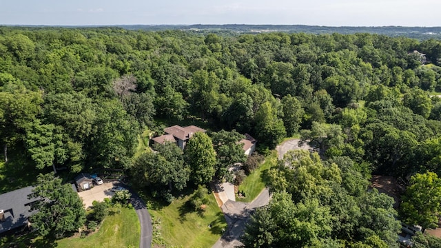 6317 Oak Meadow Ln NW, Rochester, MN 55901 - view of property location featuring a forest