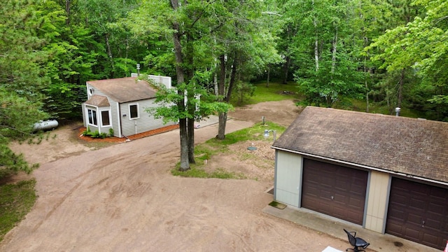 87102 Alder Loop, Sturgeon Lake, MN 55783 - aerial view of property and surrounding area with a heavily wooded area