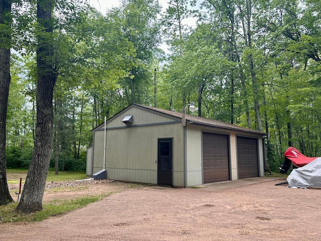 87102 Alder Loop, Sturgeon Lake, MN 55783 - view of detached garage