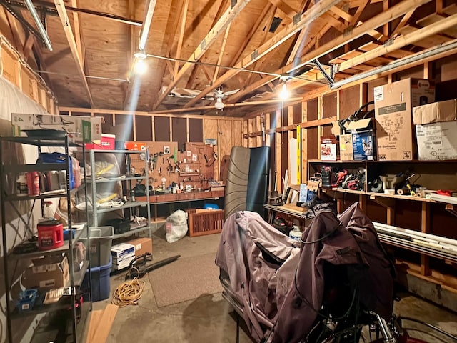 87102 Alder Loop, Sturgeon Lake, MN 55783 - below grade area featuring a workshop area