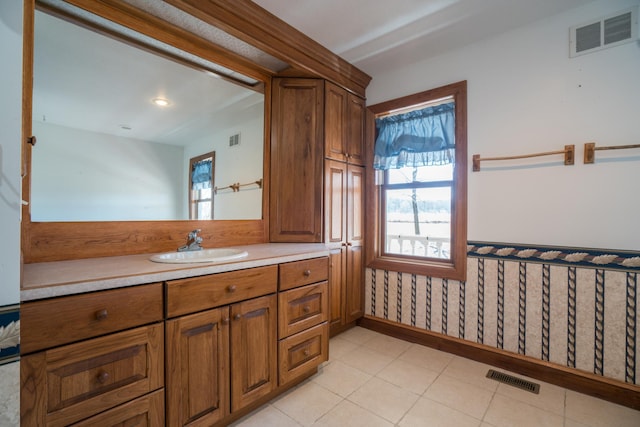 1757 325th Ave, West Sweden Twp, WI 54837 - bathroom with vanity