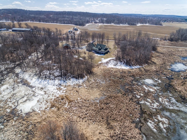 1757 325th Ave, West Sweden Twp, WI 54837 - aerial view of sparsely populated area