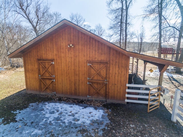 1757 325th Ave, West Sweden Twp, WI 54837 - view of outbuilding