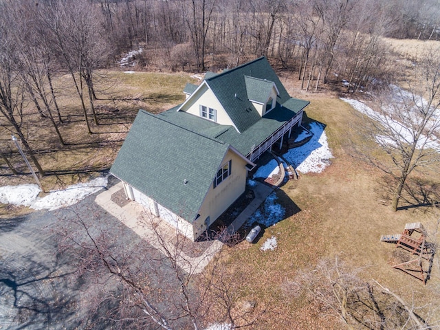1757 325th Ave, West Sweden Twp, WI 54837 - aerial view of property and surrounding area
