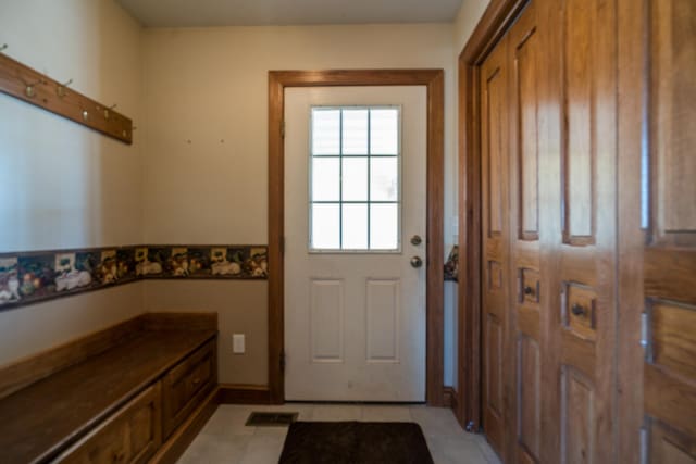 1757 325th Ave, West Sweden Twp, WI 54837 - entryway featuring baseboards