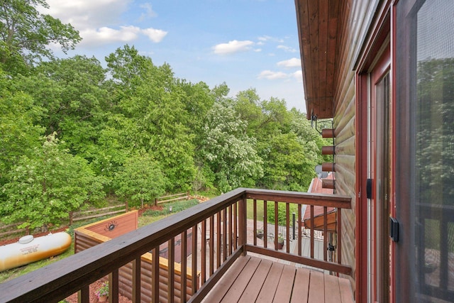 70824 227th St, Dassel Twp, MN 55325 - view of deck