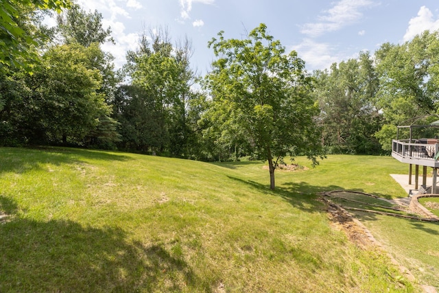 175 6th Ln NE, Oronoco, MN 55960 - view of grassy yard with view of wooded area