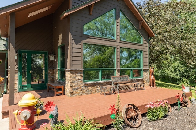 175 6th Ln NE, Oronoco, MN 55960 - view of deck