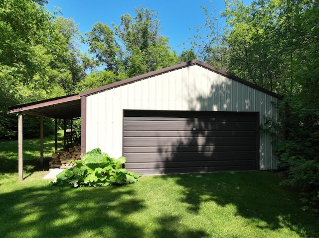 11160 Ottertail Point Dr NW, Cass Lake, MN 56633 - view of detached garage