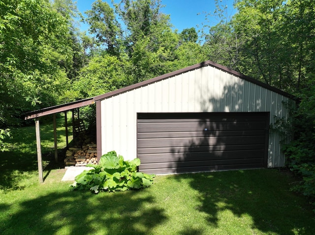 11160 Ottertail Point Dr NW, Cass Lake, MN 56633 - view of detached garage