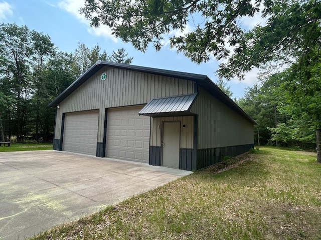 29184 Jana Rd, Scott Twp, WI 54830 - view of detached garage