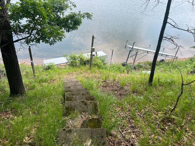 29184 Jana Rd, Scott Twp, WI 54830 - view of yard featuring a water view