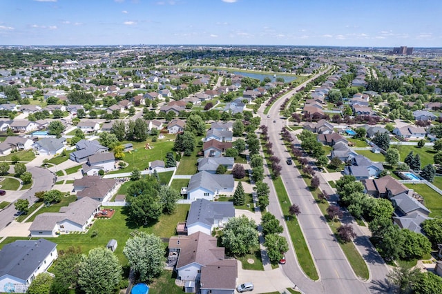 152 17th Ave W, West Fargo, ND 58078 - aerial view of property and surrounding area featuring nearby suburban area