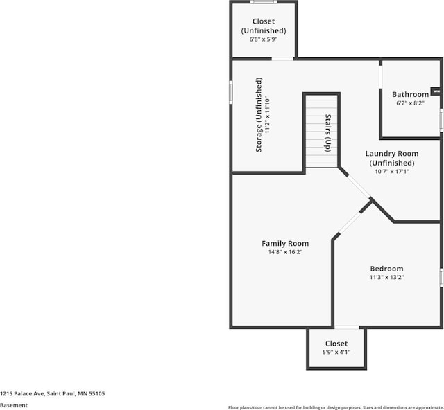 1215 Palace Ave, Saint Paul, MN 55105 - view of property floor plan