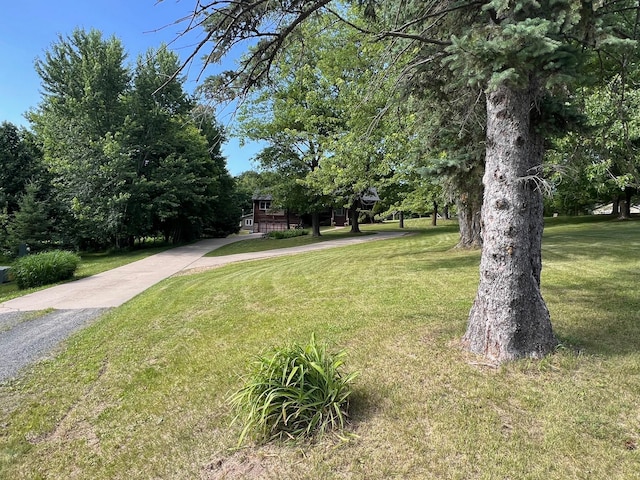 3170 Stark Rd, Fish Lake Twp, MN 55032 - view of front of property featuring concrete driveway and a front yard