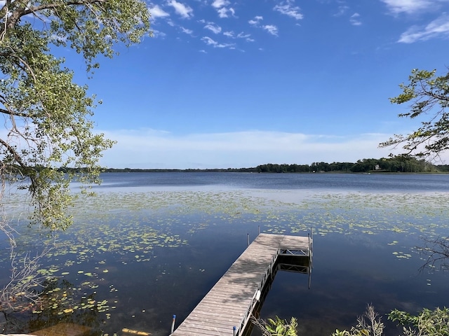 3170 Stark Rd, Fish Lake Twp, MN 55032 - dock area featuring a water view