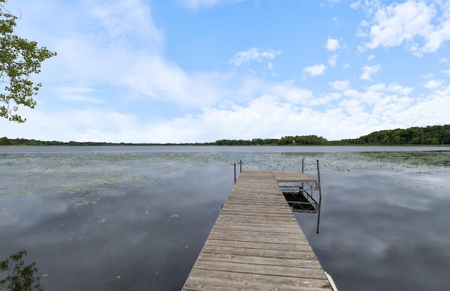 3170 Stark Rd, Fish Lake Twp, MN 55032 - dock area featuring a water view