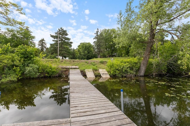 3170 Stark Rd, Fish Lake Twp, MN 55032 - view of dock area