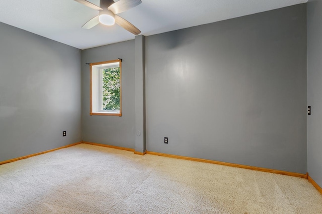 3170 Stark Rd, Fish Lake Twp, MN 55032 - unfurnished room featuring carpet and ceiling fan