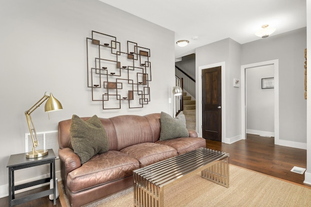 677 Sandstone Cir, Orono, MN 55356 - living room with wood finished floors and stairs