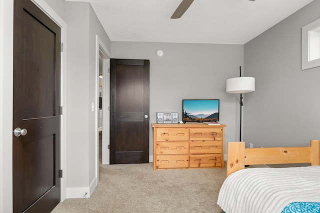 677 Sandstone Cir, Orono, MN 55356 - carpeted bedroom featuring baseboards and ceiling fan