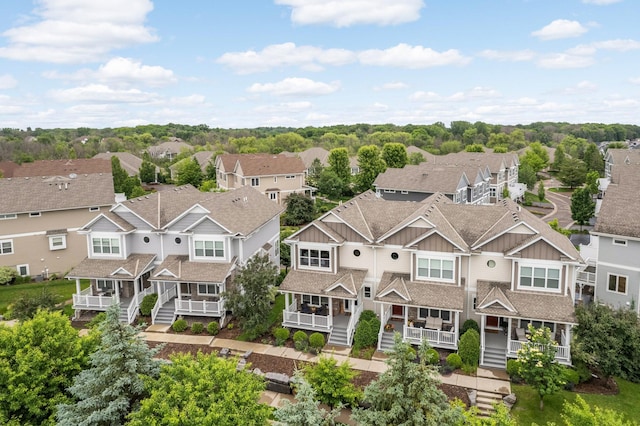 677 Sandstone Cir, Orono, MN 55356 - aerial perspective of suburban area