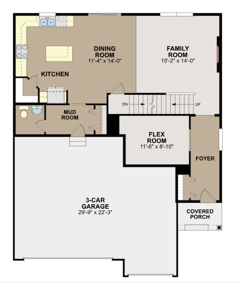 1256 Edge Way, Jordan, MN 55352 - view of room layout
