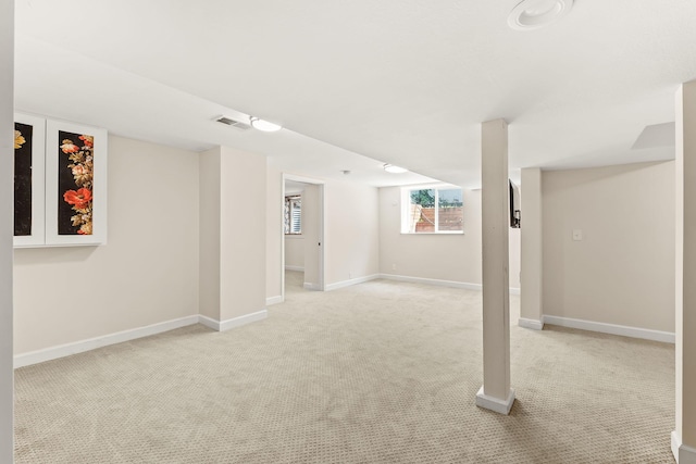 3615 33rd Ave S, Minneapolis, MN 55406 - below grade area with light carpet