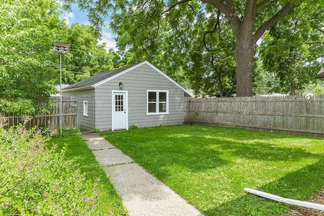 3615 33rd Ave S, Minneapolis, MN 55406 - view of outbuilding featuring a fenced backyard