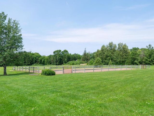 68749 195th St, Darwin, MN 55324 - view of yard with a view of countryside