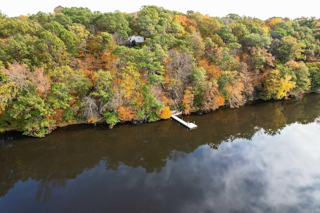 1952 75th Ave, Dresser, WI 54009 - aerial view of property and surrounding area with a heavily wooded area and a large body of water