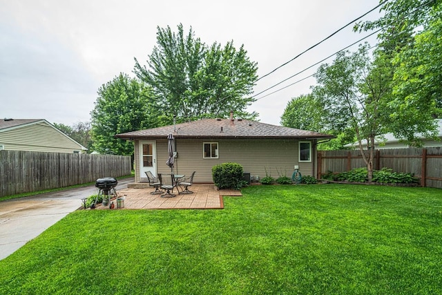 5220 Jersey Ave N, Crystal, MN 55428 - back of house with a fenced backyard