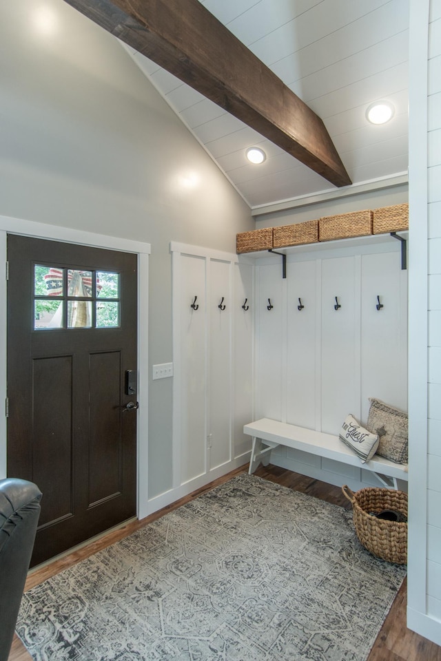 21865 512th Ln, Mcgregor, MN 55760 - mudroom with wood finished floors