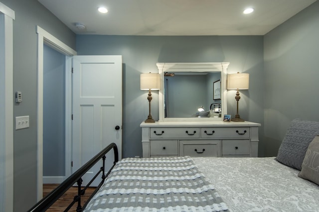 21865 512th Ln, Mcgregor, MN 55760 - bedroom with wood finished floors and recessed lighting