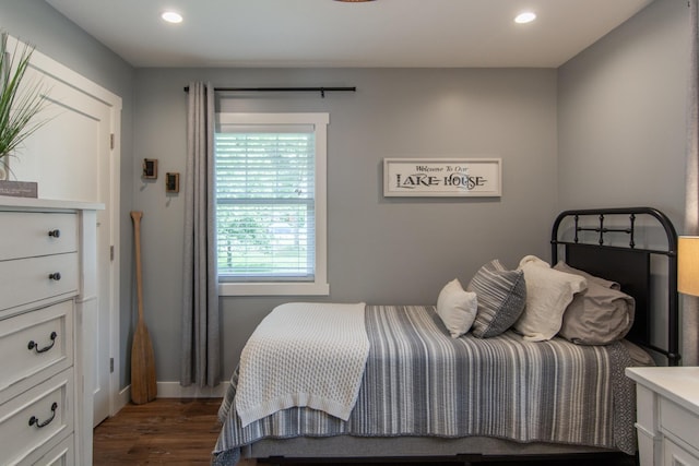 21865 512th Ln, Mcgregor, MN 55760 - bedroom featuring recessed lighting and wood finished floors