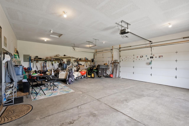 18981 247th Ave NW, Orrock Twp, MN 55309 - garage with electric panel and a garage door opener