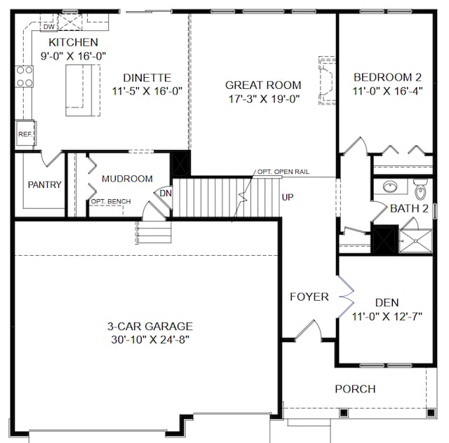 18210 102nd Pl N, Maple Grove, MN 55311 - view of home floor plan