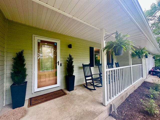 18224 Flanders St NE, East Bethel, MN 55092 - entrance to property featuring a porch
