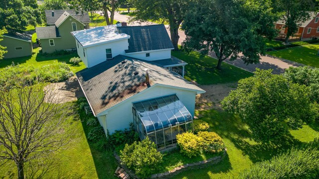 208 Lincoln St SW, Mapleton, MN 56065 - aerial view of property and surrounding area