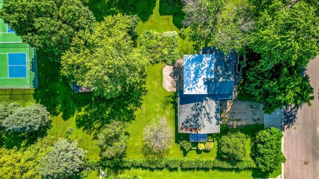 208 Lincoln St SW, Mapleton, MN 56065 - view from above of property